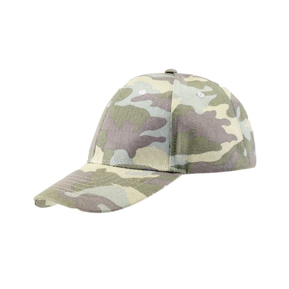 Brandit - Basecap Casquette - Blanc/Multicolore